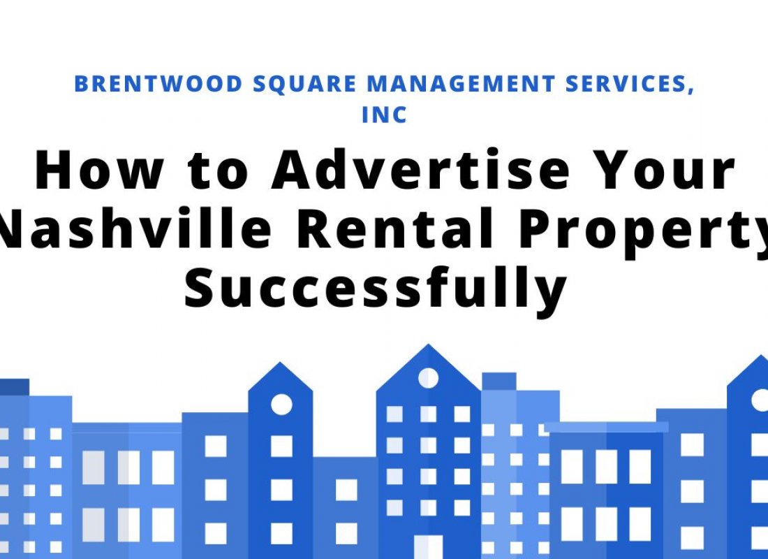How to Advertise Your Nashville Rental Property Successfully