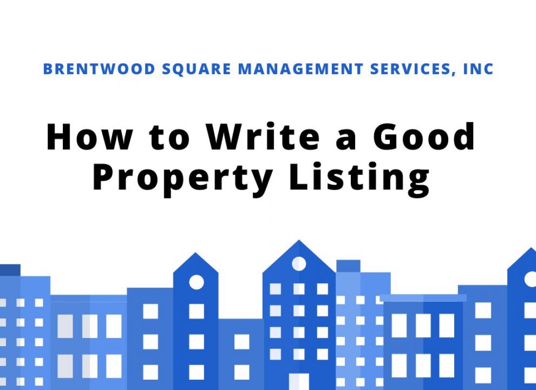 How to Write a Good Property Listing