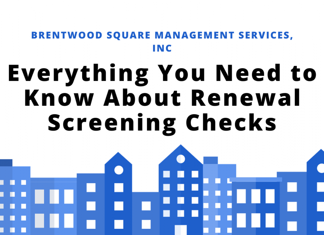 Everything You Need to Know About Renewal Screening Checks