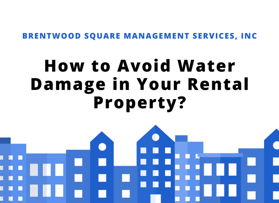 How to Avoid Water Damage in Your Rental Property? How to Avoid Water Damage in Your Rental Property?