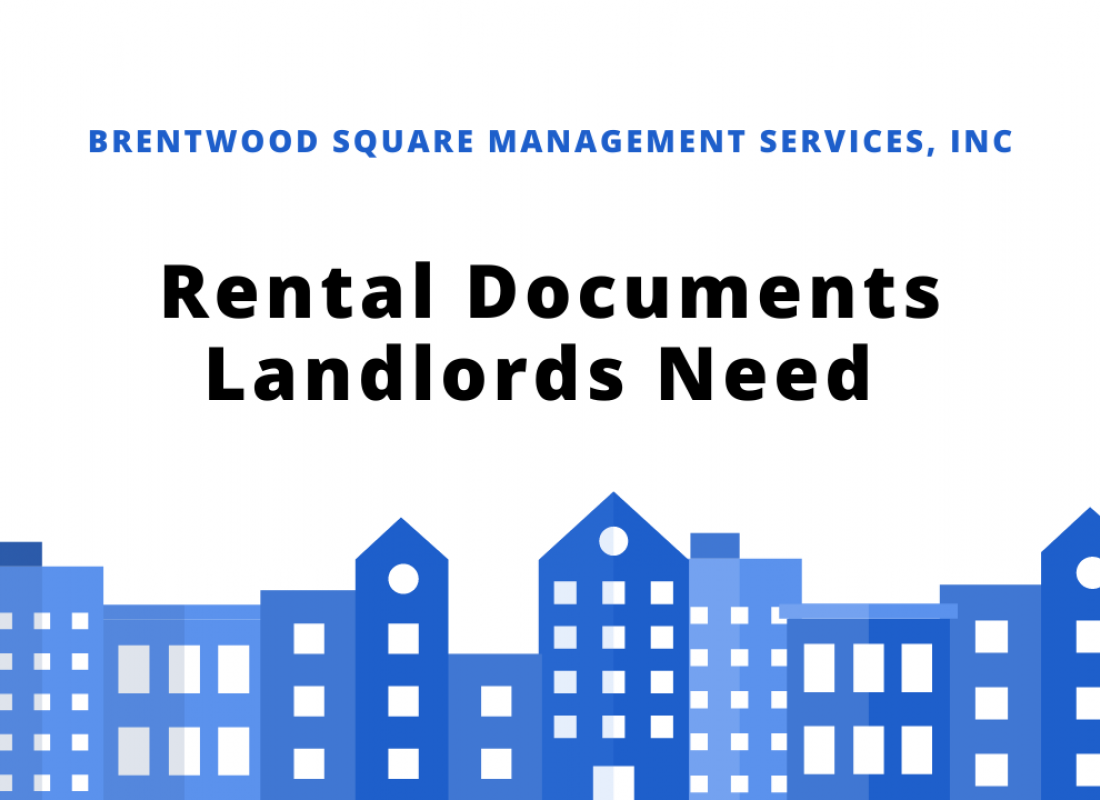 Rental Documents Landlords Need