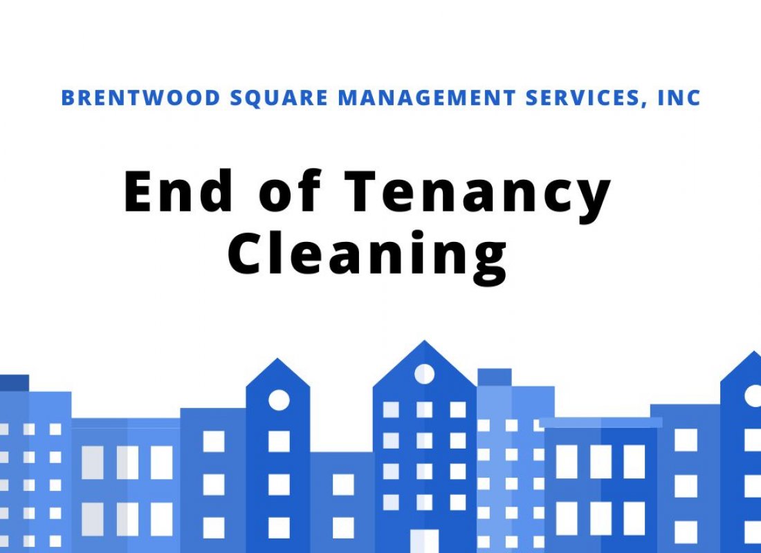 End of Tenancy Cleaning